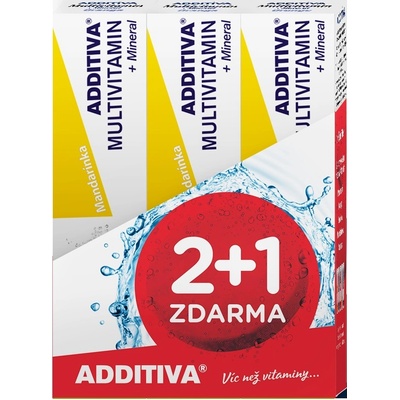 Zdrovit Multivitamin + minerál mandarinka 20 šumivých tablet