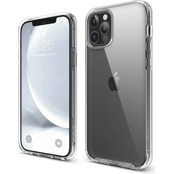 elago Hybrid Case - хибриден удароустойчив кейс за iPhone 12, iPhone 12 Pro (прозрачен)