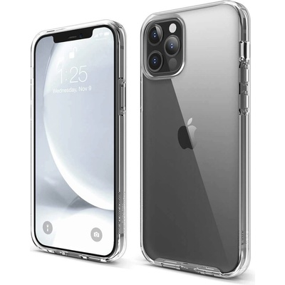 elago Hybrid Case - хибриден удароустойчив кейс за iPhone 12, iPhone 12 Pro (прозрачен)