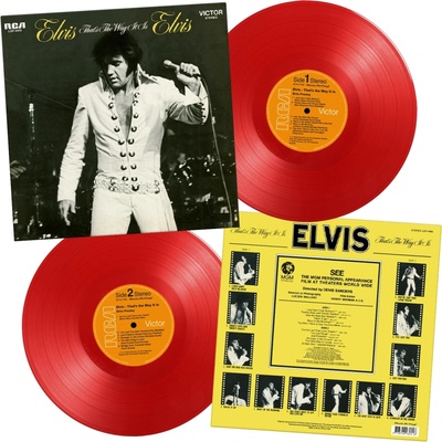 Presley Elvis: That's the Way It is (Limited Coloured Red Vinyl, Re-Issue) - Vinyl LP