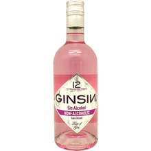 GINSIN PREMIUM Strawberry Nealkoholický bezlepkový destilát 0,0% alk. 700 ml