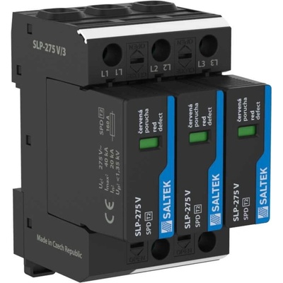 SALTEK SLP-275 V/3 120 kA (8/20) - Trojpólový varistorový svodič přepětí (A01760)