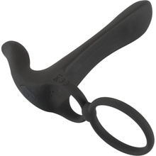 Black Velvets Párový vibrátor rozširujúci penis