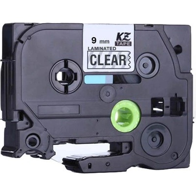 Compatible Съвместима лента с Brother TZ-S121/TZe-S121 9mm x 8m extr. adh. черен печат/ясен база (TZeS121)