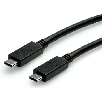 Roline Кабел Roline S3521, USB 3.1 type C към USB 3.1 type C, 1m, черен