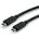 Roline Кабел Roline S3521, USB 3.1 type C към USB 3.1 type C, 1m, черен