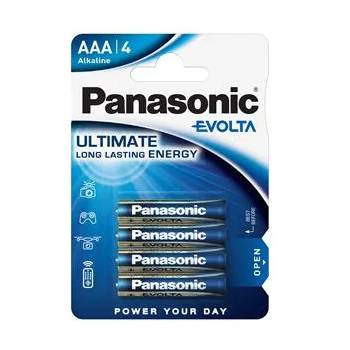Panasonic Батерия, AAA micro, 4 броя, PANASONIC "Evolta" LR03EGE-4BP/LR03EGE/4BP (LR03EGE-4BP/LR03EGE/4BP)