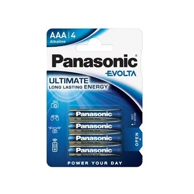 Panasonic Батерия, AAA micro, 4 броя, PANASONIC "Evolta" LR03EGE-4BP/LR03EGE/4BP (LR03EGE-4BP/LR03EGE/4BP)