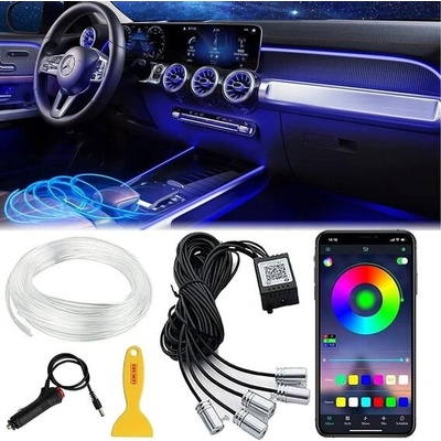 Sunshine smile LED osvětlení interiéru auta