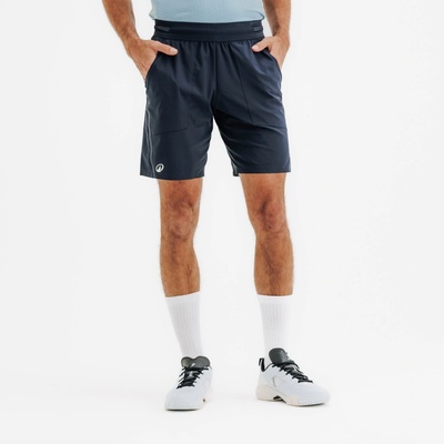 Kuikma Pánske šortky na padel Dry+ priedušné modro-čierne