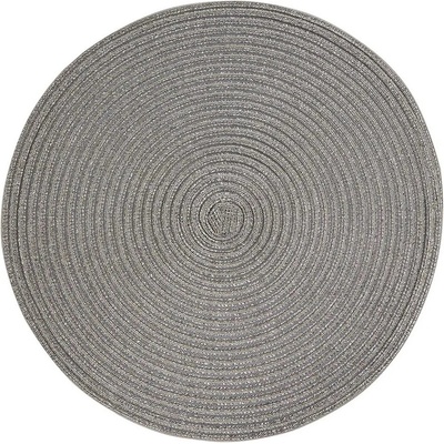 Altom Prostírání Straw stříbrná 38cm 4 ks