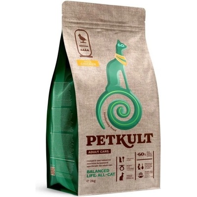 Petkult Cat Balanced Life Chicken 2 x 7 kg