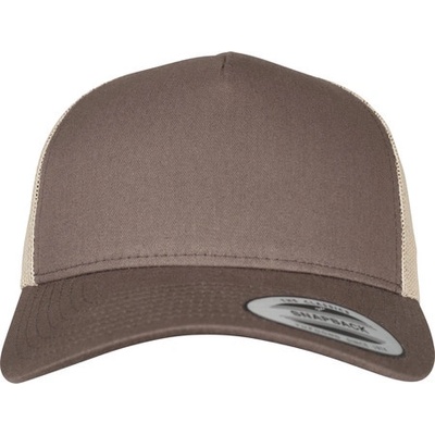 Flexfit 5-Panel Retro Trucker 2-Tone Cap brn/khaki