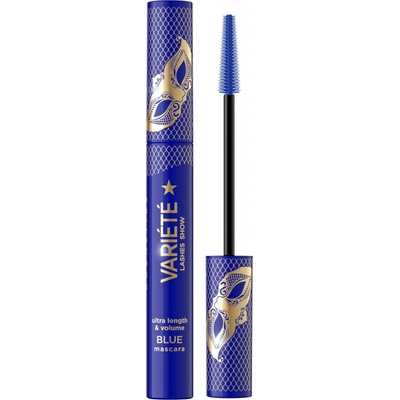 Eveline Cosmetics Zahusťujúca a predlžujúca maskara Variete Blue 9 ml