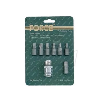 Image 1 of FORCE Накрайници "Torx" 1/2'' x 10мм к-т 8ч JN99023 Force (JN99023)