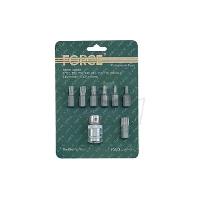 FORCE Накрайници "Torx" 1/2'' x 10мм к-т 8ч JN99023 Force (JN99023)