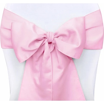 Image 1 of PartyDeco Панделка за стол - светла розова 0, 15 x 2, 75 м