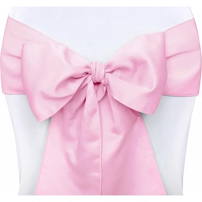 PartyDeco Панделка за стол - светла розова 0, 15 x 2, 75 м