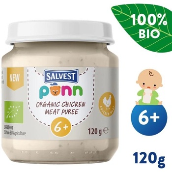 Salvest Ponn BIO Пилешко пюре (120 g)