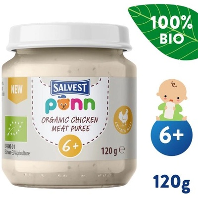 Salvest Ponn BIO Пилешко пюре (120 g)