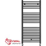 Crystal Лира за баня Crystal DIAMOND STRAIGHT BLACK MATT 669 W (DIAMOND STRAIGHT BLACK MATT 669 W)