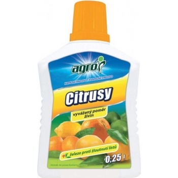 Kvapalné hnojivo pre citrusy s obsahom železa - 250 ml