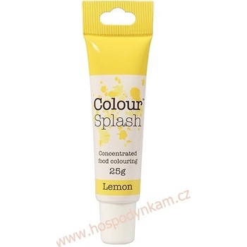 Colour Splash Gelová barva Žlutá citronová 25 g