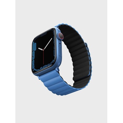 Uniq Revix Apple Watch 40/41/38 мм магнитна силиконова каишка синьо-черна (62291) (uniq62291) (uniq62291) (uniq62291)