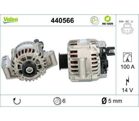 Alternátor VALEO 440566
