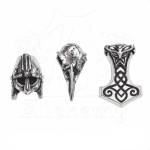 Alchemy gothic Косата/ брада Мъниста alchemy gothic - Скандинавска плитка - abr5