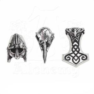 Alchemy gothic Косата/ брада Мъниста alchemy gothic - Скандинавска плитка - abr5