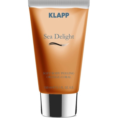 Klapp Cosmetics Soft Body Peeling Orange-Coral tělový peeling 150 ml