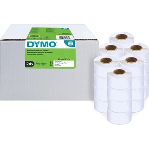 DYMO Етикети за адресиране 28 x 89 мм перм бели, 24 бр (S0722360)