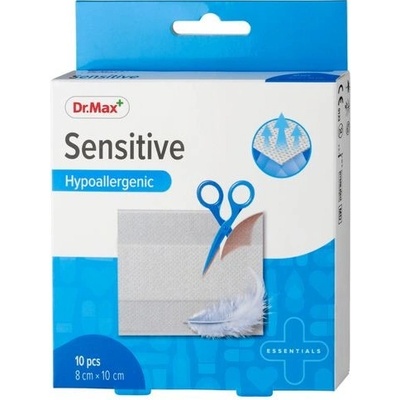 Dr. Max Sensitive Hypoallergenic 8 x 10 cm náplast 10 ks