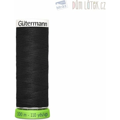 Recyklovaná niť Gütermann univerzálna 100 m 000