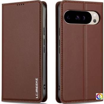 Google Pixel 9 Pro / Pixel 9 LC. IMEEKE Кожен Калъф и Протектор