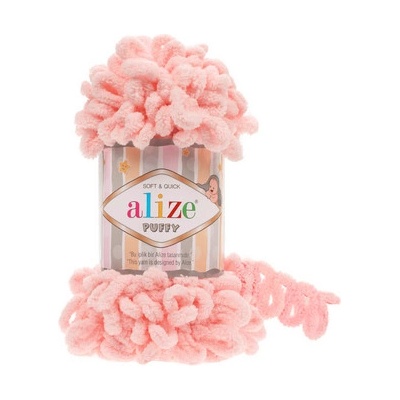Priadza Alize Puffy 340 - pudrová