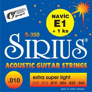 Gorstrings S-350 Струни за акустична китара (S-350)