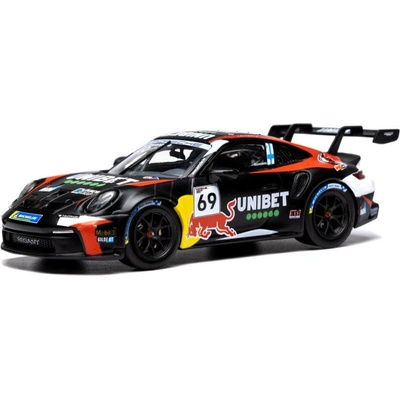 Carrera Ixo Porsche 911 GT3 Cup 69 Kalle Rovanperä Porsche Cup Benelux 2024 Models 1:43