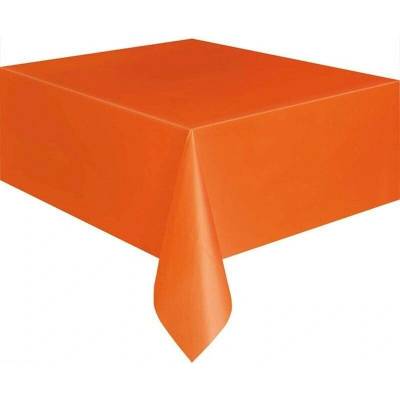 Unique ubrus plastový oranžový 137x274cm