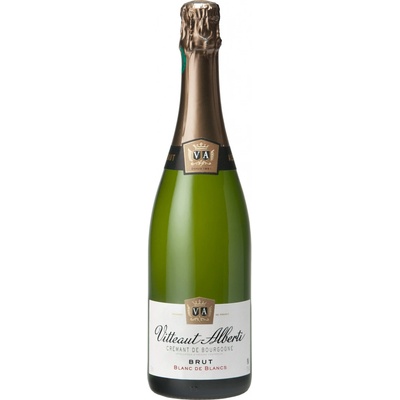 Vitteaut-Alberti Cremant de Bourgogne Blanc de Blancs Brut 12% 0,75 l (holá láhev)