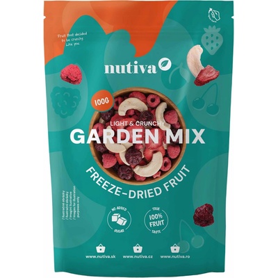 NUTIVA MIX mrazom sušeného ovocia Babičkina záhrada 100 g