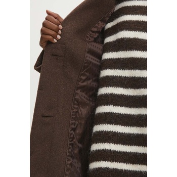 ANSWEAR Палто Answear. LAB в кафяво преходен модел (WA24.KPD002)