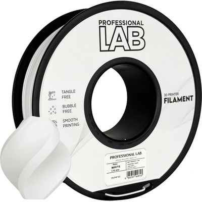 Professional Lab FG-P47-E1, 3D филамент, PLA+, 1, 75mm, 1000g, Бял (White) (FG-P47-E1)