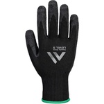 Portwest Ръкавици portwest a793 f10 crinkle / Устойчиви на порязване с латексово покритие, ниво f - черни xl (a793k8rxl)