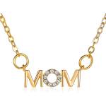 HARAHU Колие Mom - Златен KP28445