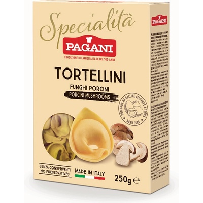 Pagani Tortellini s hríbami 8 x 250 g
