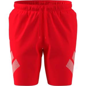 Adidas Мъжки бордшорт adidas 3-Bar Logo 8'' Shorts Boardshorts - Lucid Red / White - размер XXL (050-2449-0215)