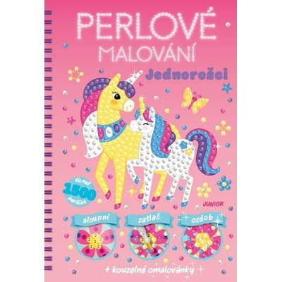 Perlové malování Jednorožci