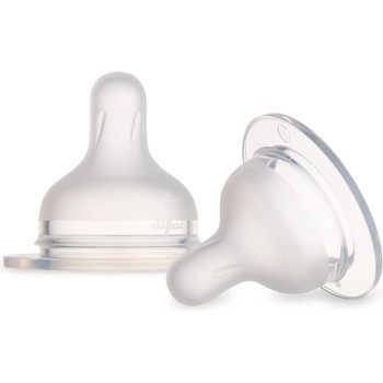 Canpol Силиконови биберoни Canpol - S-образно шише, 0+ m, 2 броя (59/891C)